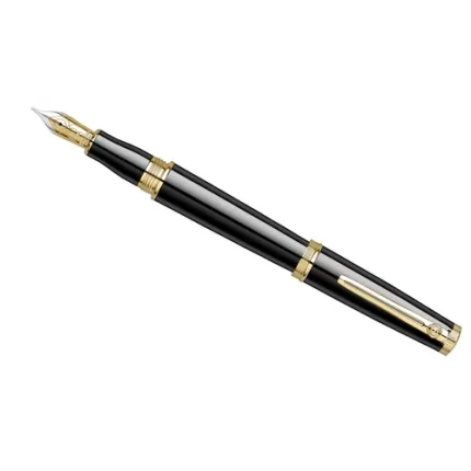 Scrikss Heritage Fountain Pen Black GT-Medium