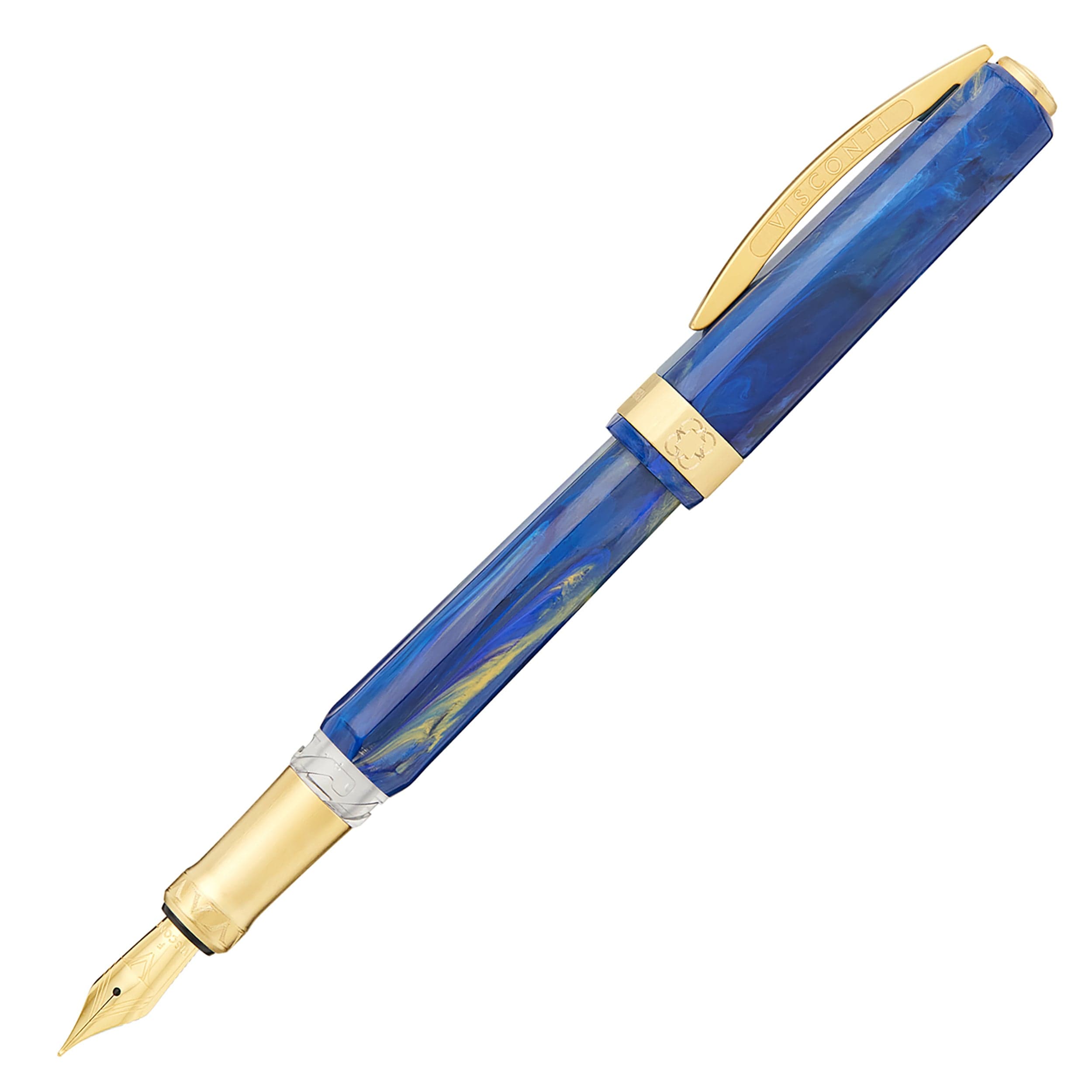 Visconti Opera Gold Fountain Pen - Blue