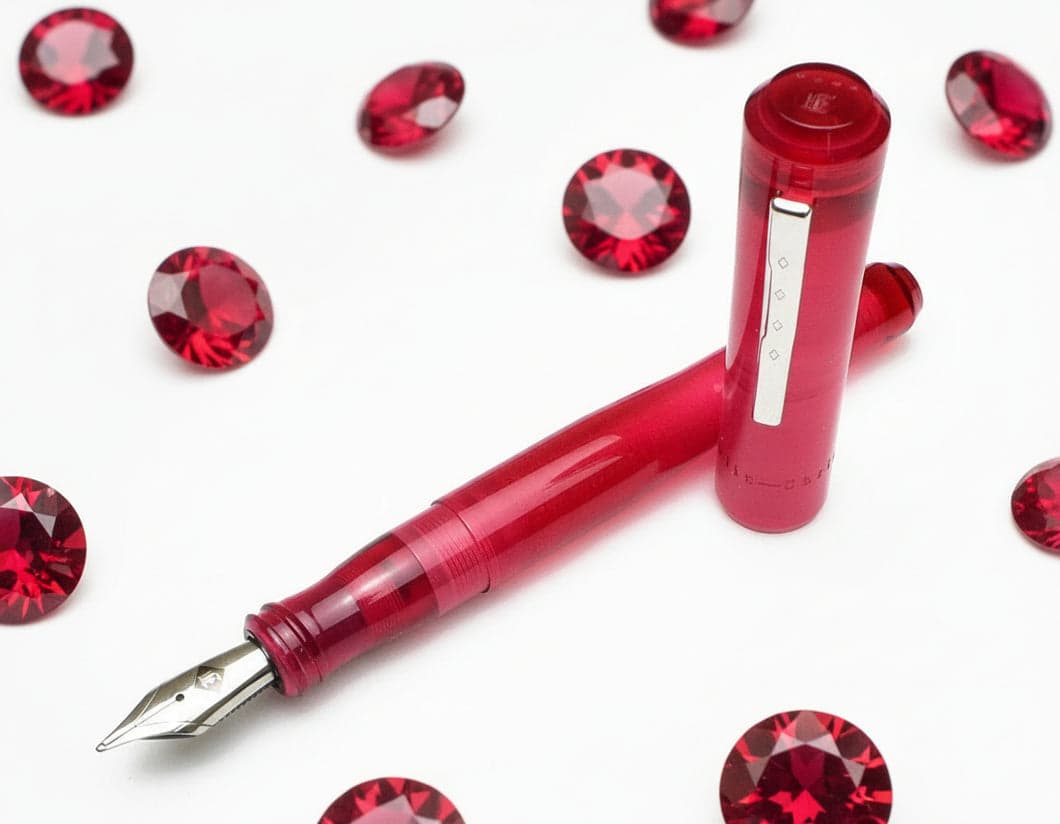 Franklin-Christoph Model 02 Intrinsic Fountain Pen - Ruby