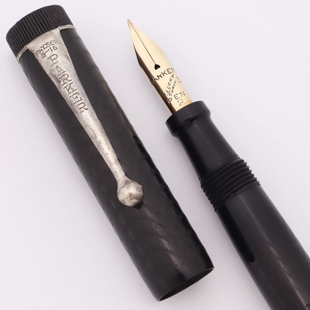 Parker Jack Knife Safety Lucky Curve 20 1/2 Fountain Pen