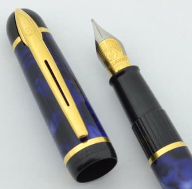 Waterman Phileas Fountain Pen - Blue Marble, Fine