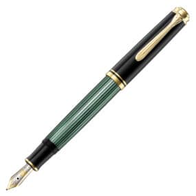 Pelikan Souverän M600 Black-Green Fountain Pen