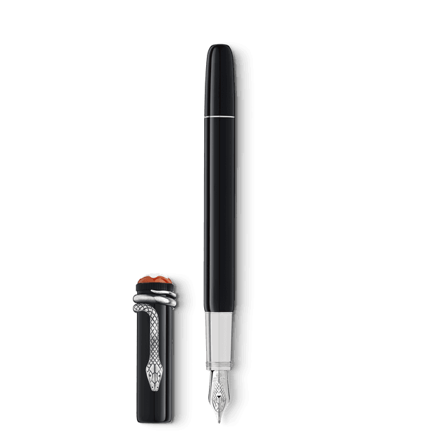 Montblanc Heritage Collection Rouge et Noir Special Edition Fountain Pen - Black