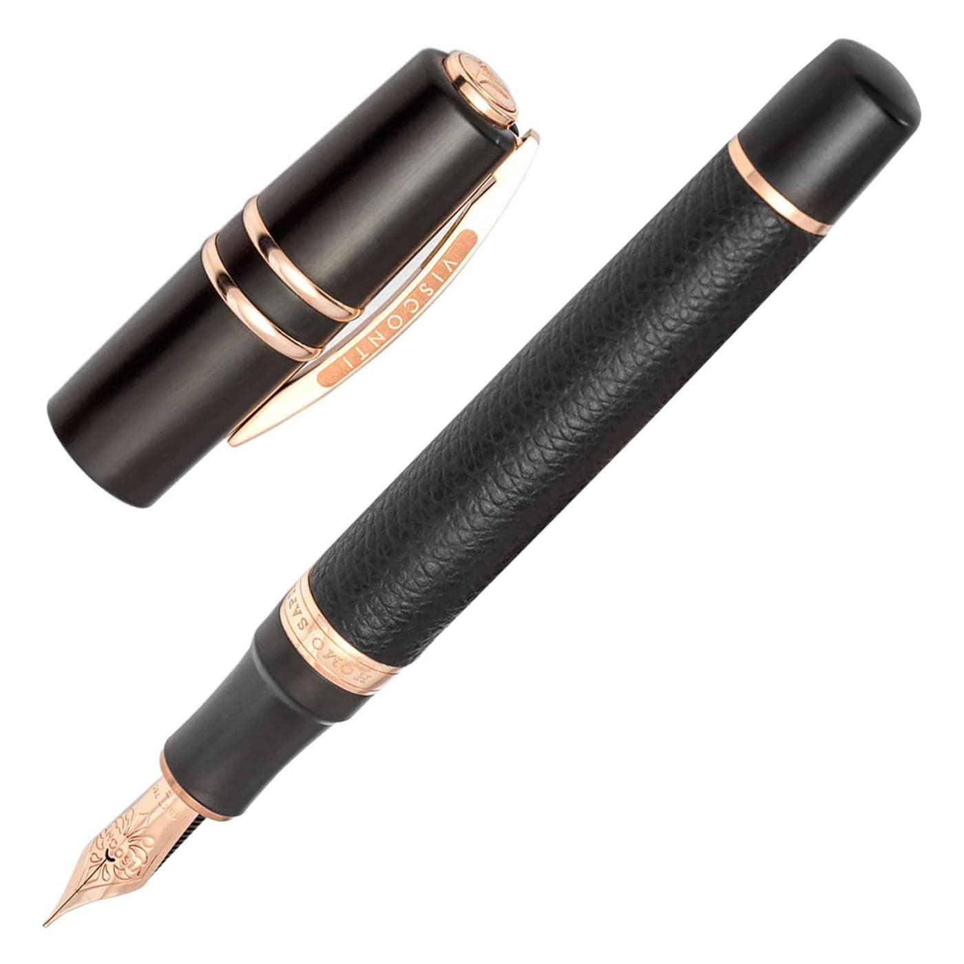 Visconti Homo Sapiens Dual Touch Black Fountain Pen