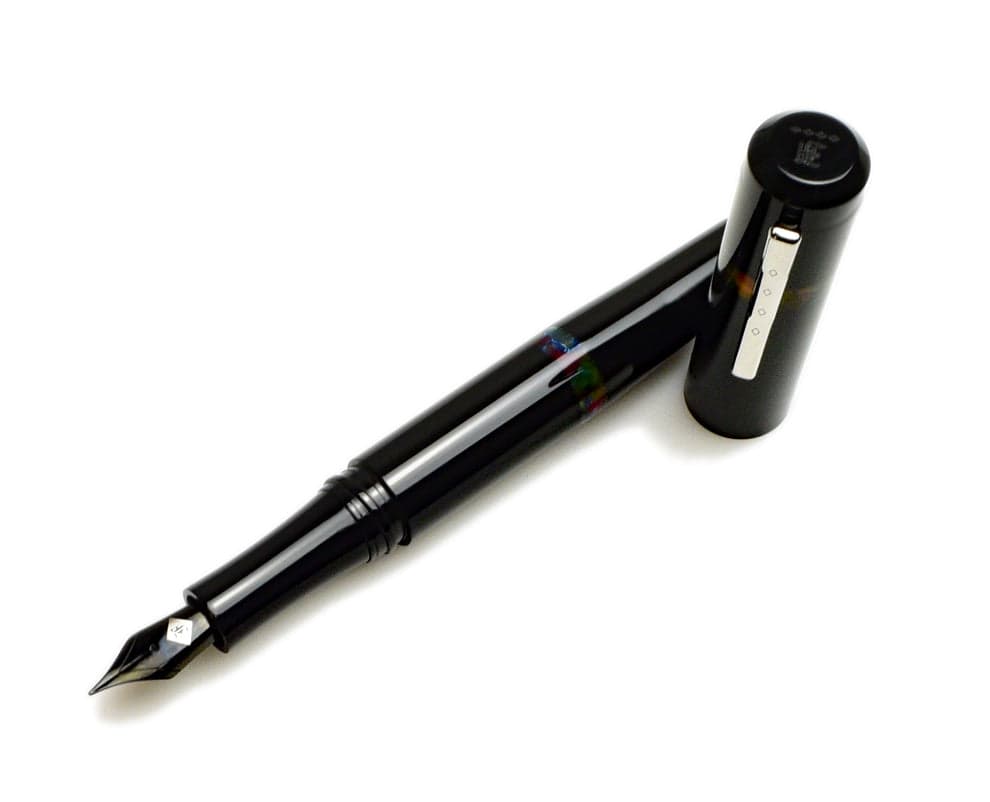 Franklin-Christoph Model 19 Fountain Pen - Black Cathedral