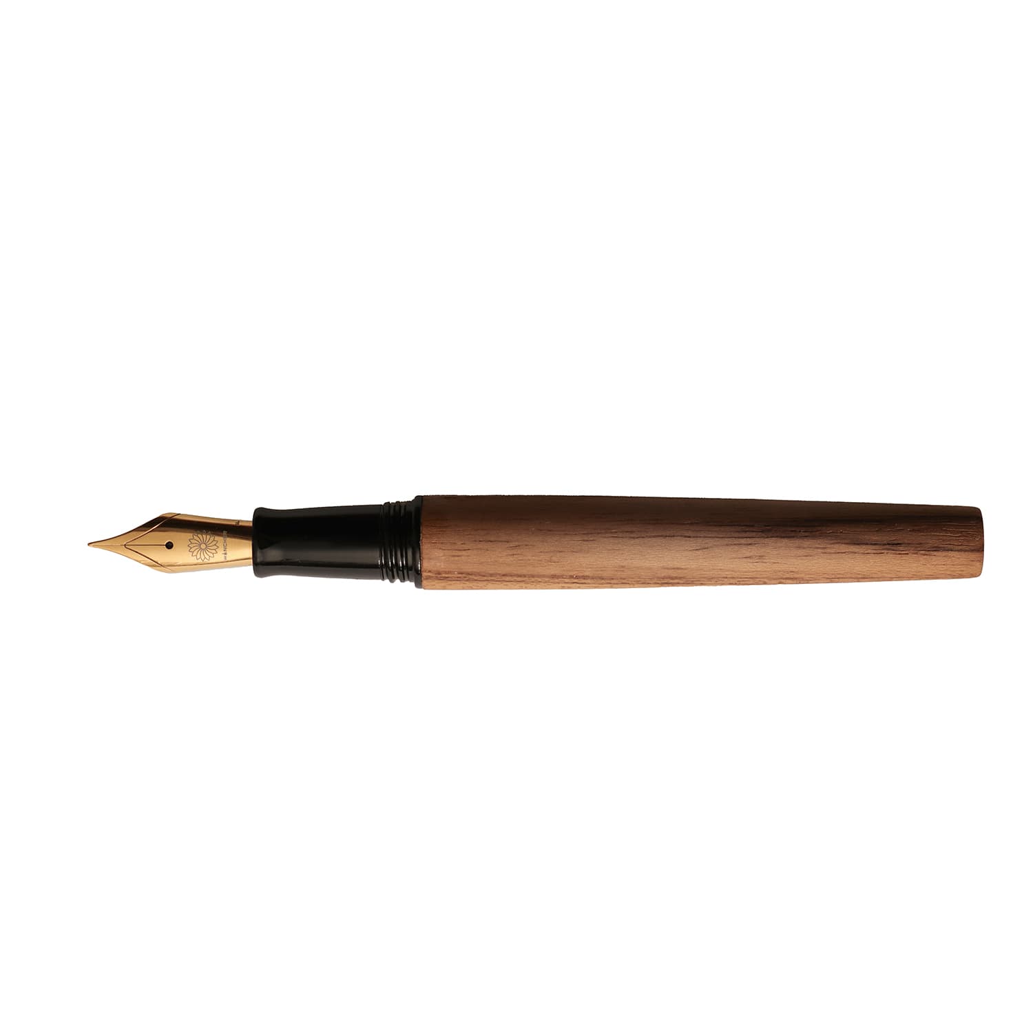 Wancher Sekai World Tree Teak Wood Fountain Pen