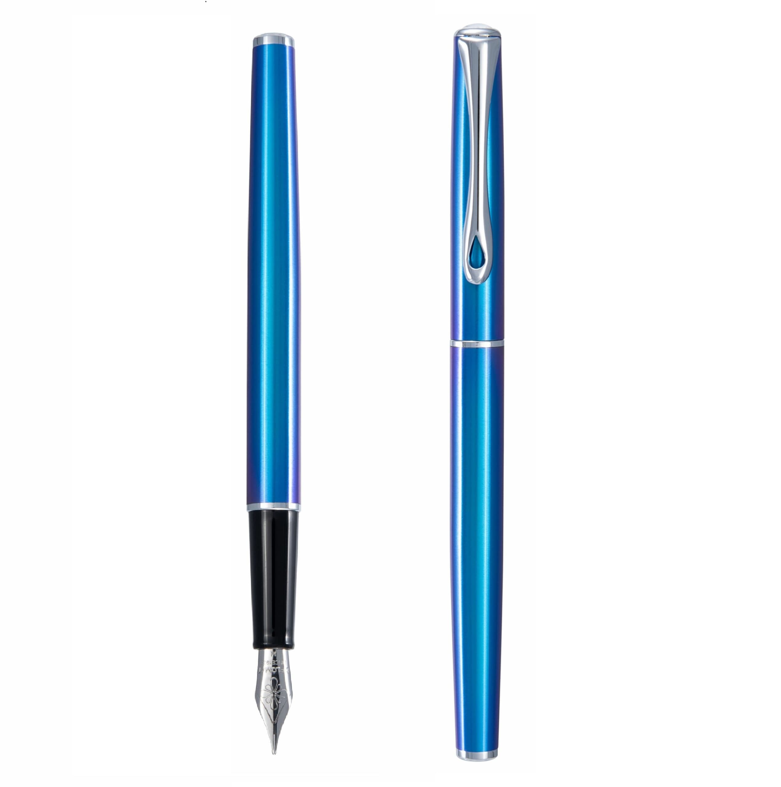 Diplomat Traveller Funky Blue Fountain Pen