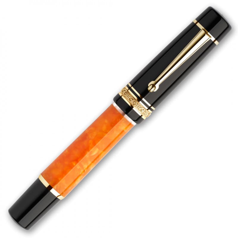 Delta Dolcevita Mid-Size Gold Fountain Pen