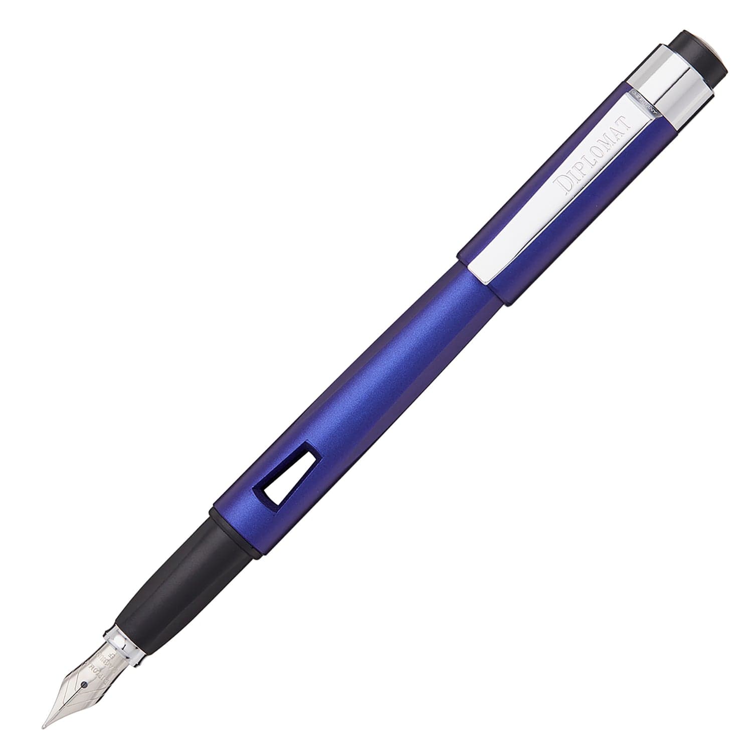 Diplomat Magnum Fountain Pen - Indigo Blue