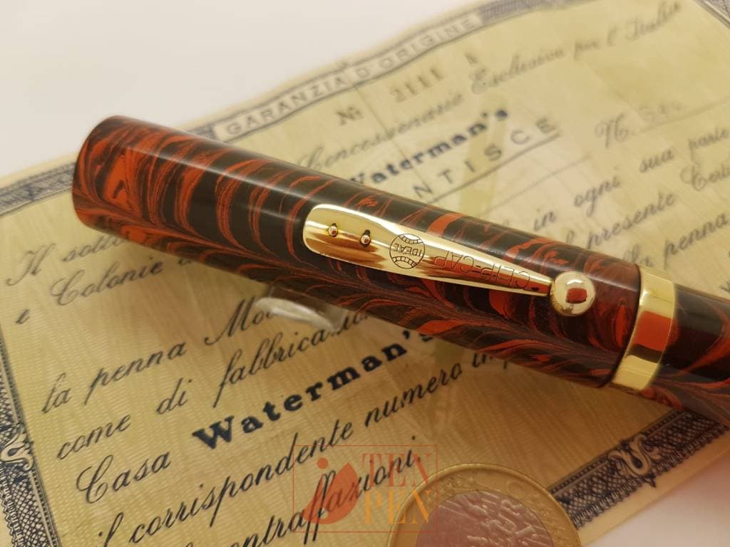 Waterman 58 Ripple ebonite