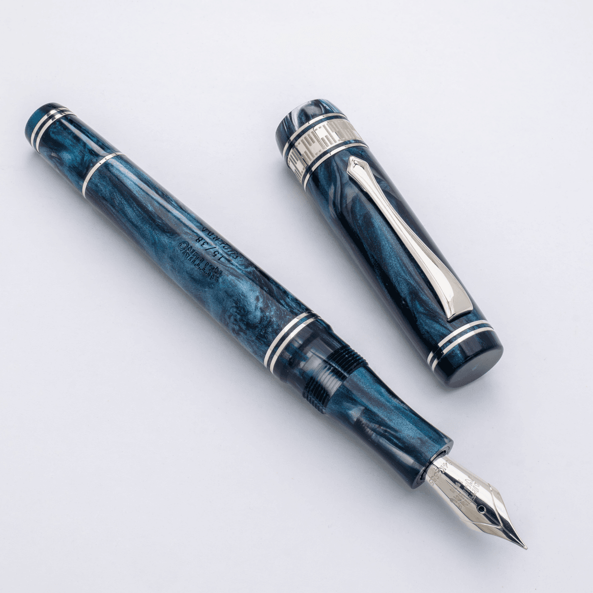 Nettuno 1911 Superba Blue Mamba Limited Edition Fountain Pen