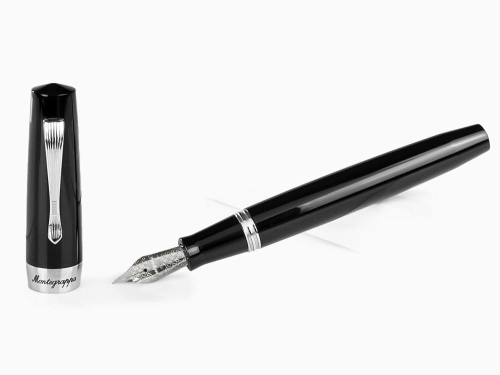 Montegrappa Elmo 02 Jet Black Fountain Pen