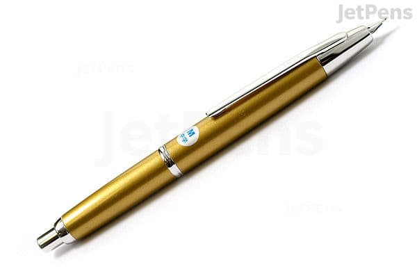 Pilot Capless Decimo Fountain Pen - 18K Gold Medium - Harvest Yellow