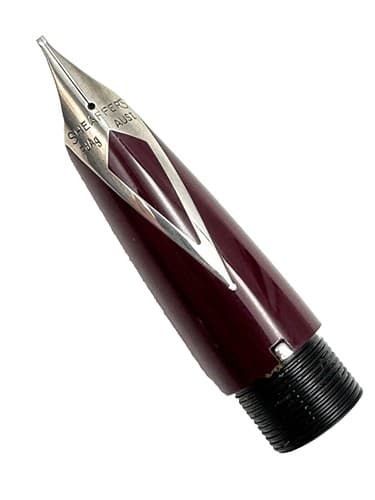 Sheaffer Triumph 440 Red with Chrome Trim Fountain Pen