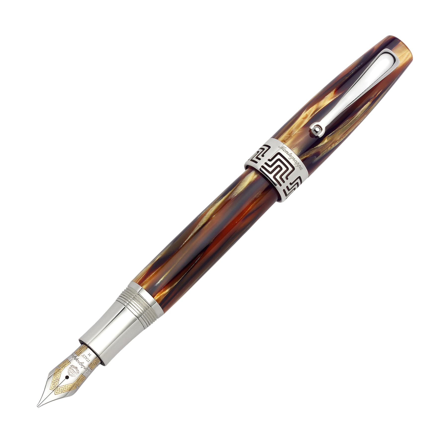 Montegrappa Extra 1930 Turtle Brown Fountain Pen
