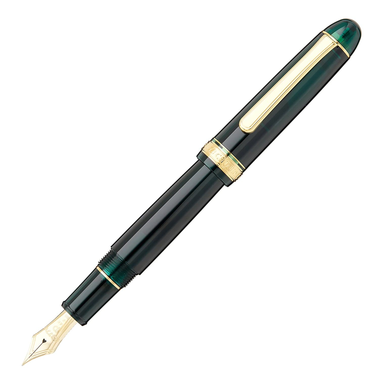 Platinum 3776 Century Fountain Pen - Laurel Green