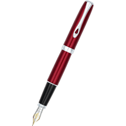 Diplomat Excellence A2 Fountain Pen - Guilloche Chrome