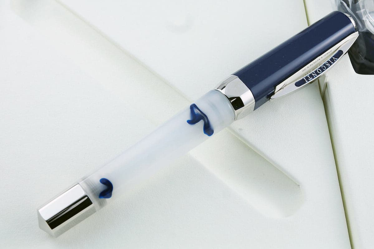Visconti Opera Master Blue Swirl LE Fountain Pen